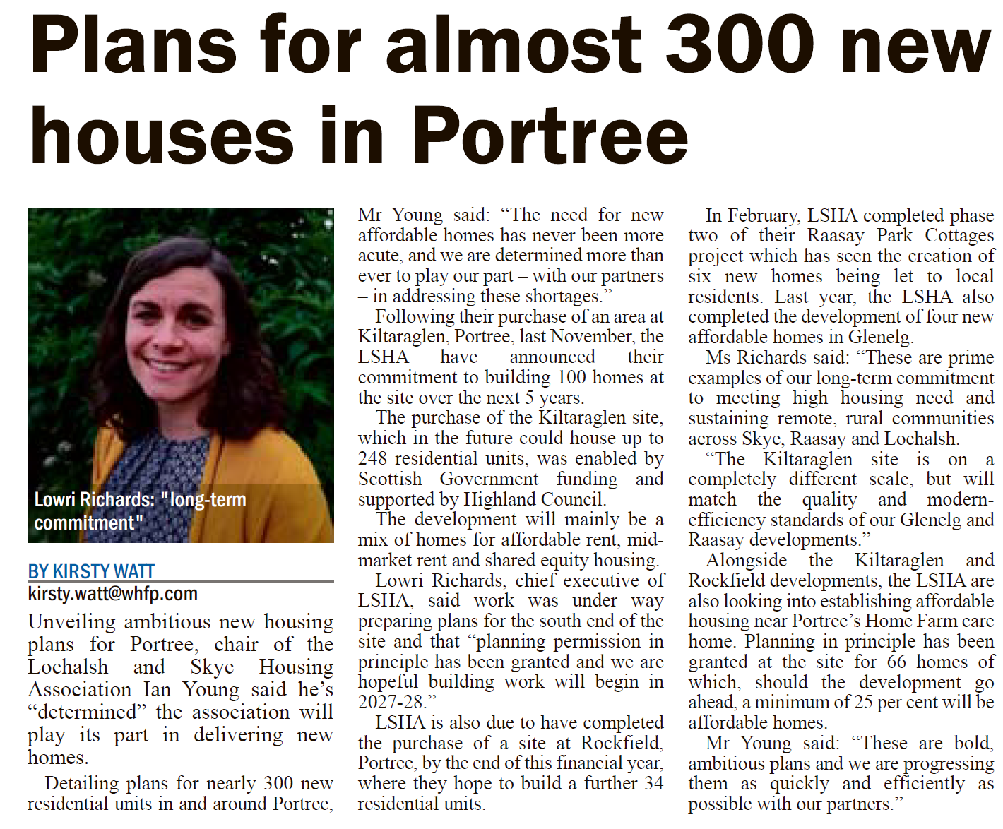 LSHA WHFP Article 20260618